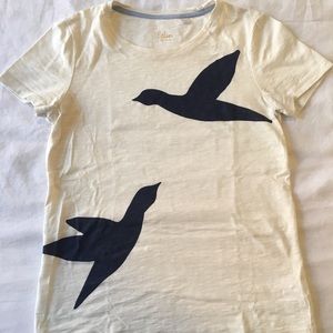Boden bird print t-shirt, XS